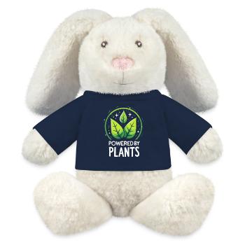 Powered by Plants Eco Friendly Motivation - MiniFeet® RecycelHase® Bunny Cream - french navy - Front