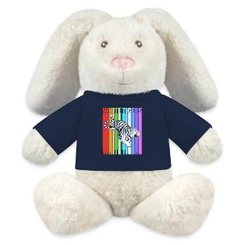 White Tiger - MiniFeet® RecycelHase® Bunny Cream - french navy - Front
