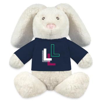 L Letter - MiniFeet® RecycelHase® Bunny Cream - french navy - Front