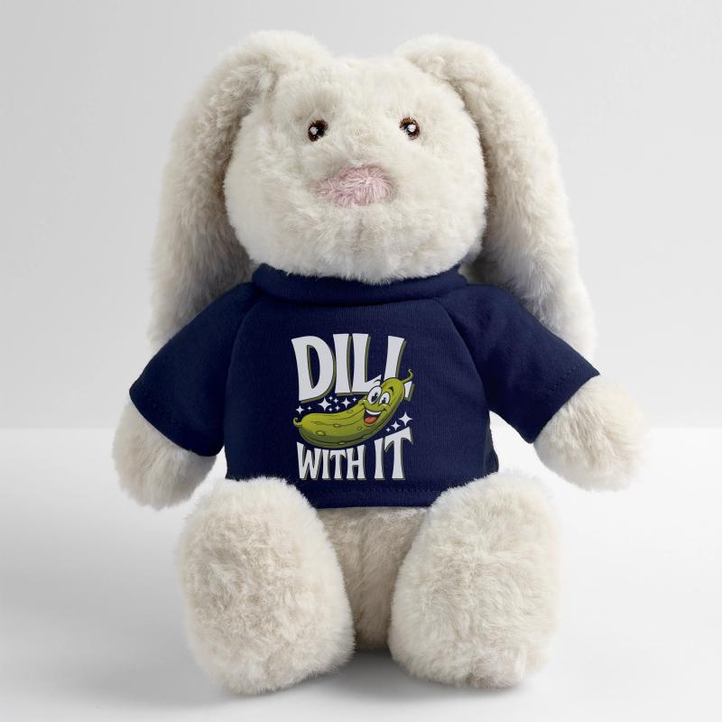 Concombre Cornichon Cornichon Nourriture Aneth Lapin en peluche recyclé MiniFeet® Crème