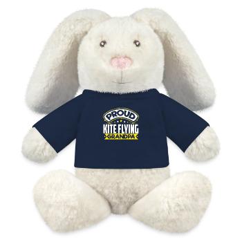 Sport Opa Drachen Fliegen Opa - MiniFeet® RecycelHase® Creme - French Navy - Vorne