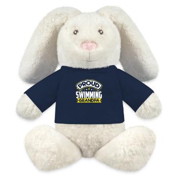 Sport Opa Schwimmen Opa - MiniFeet® RecycelHase® Creme - French Navy - Vorne
