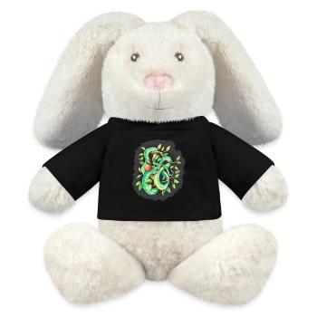 Snake - MiniFeet® RecycelHase® Creme - Schwarz - Vorne