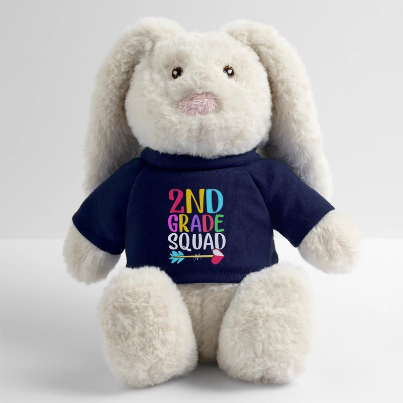 2e année Lapin en peluche recyclé MiniFeet® Crème