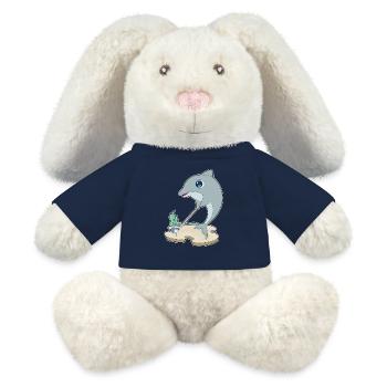 Dolphin Golf Golf Clubs - MiniFeet® RecycelHase® Bunny Cream - french navy - Front