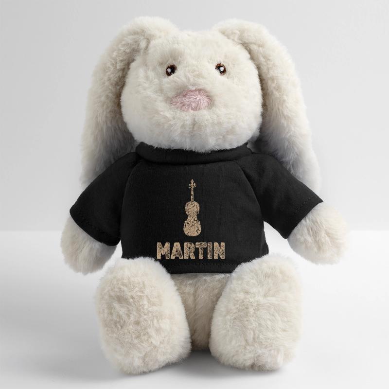 Martin as viola MiniFeet® RecycelHase® Bunny Cream