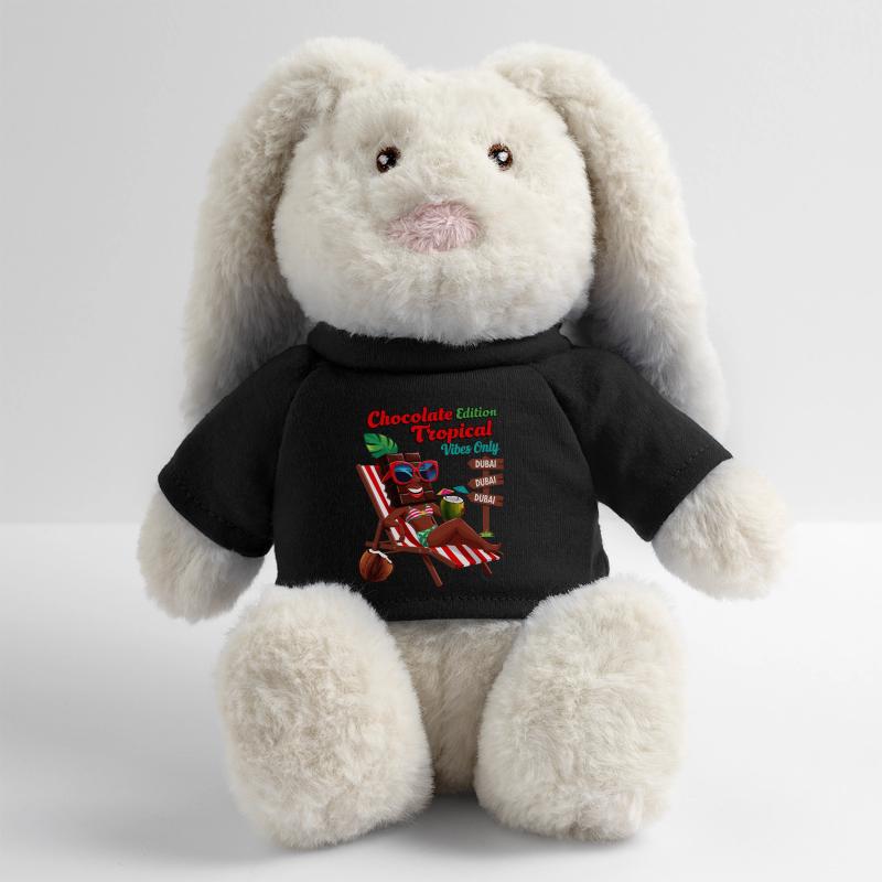 Chocolate Tropical MiniFeet® RecycelHase® Bunny Cream
