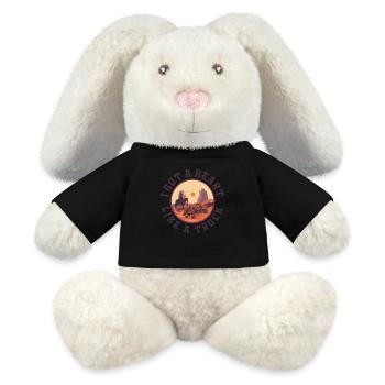 I Got A Heart Like A Truck - MiniFeet® RecycelHase® Bunny Cream - black - Front