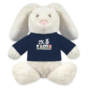 Kaizen: Eine Reise, kein Ziel - MiniFeet® RecycelHase® Creme - French Navy - Vorne