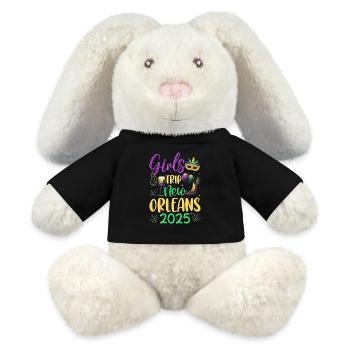 Voyage entre filles à la Nouvelle-Orléans 2025 (Garantie du prix le plus bas) - Lapin en peluche recyclé MiniFeet® Crème - noir - Devant