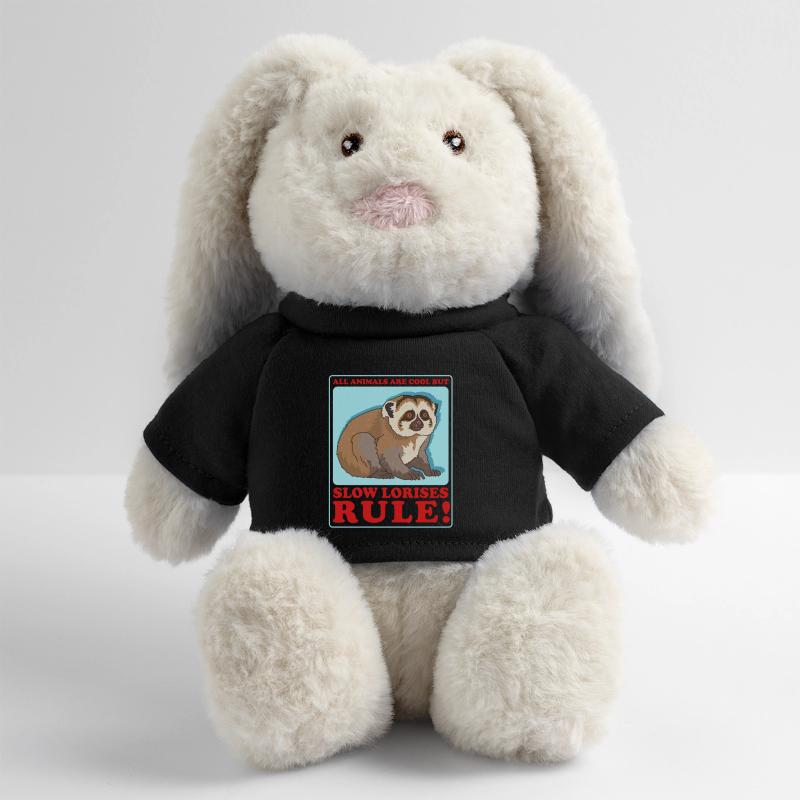 Slow Lorises Gift MiniFeet® RecycelHase® Bunny Cream