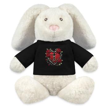Dark Romance Booktok - MiniFeet® RecycelHase® Bunny Cream - black - Front