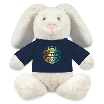 Julian - MiniFeet® RecycelHase® Bunny Cream - french navy - Front