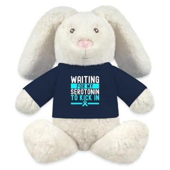 Anxiety disorder Anxiety disorder - MiniFeet® RecycelHase® Bunny Cream - french navy - Front