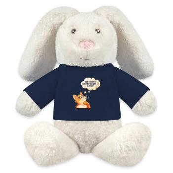 Anxiety disorder Anxiety disorder - MiniFeet® RecycelHase® Bunny Cream - french navy - Front