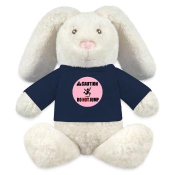 Sprungzeichen Jump Sign - MiniFeet® RecycelHase® Creme - French Navy - Vorne