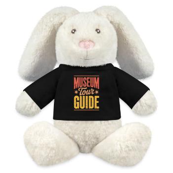 Museum - MiniFeet® RecycelHase® Bunny Cream - black - Front