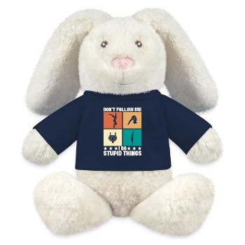 Diving diving board - MiniFeet® RecycelHase® Bunny Cream - french navy - Front