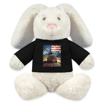 truck - MiniFeet® RecycelHase® Bunny Cream - black - Front
