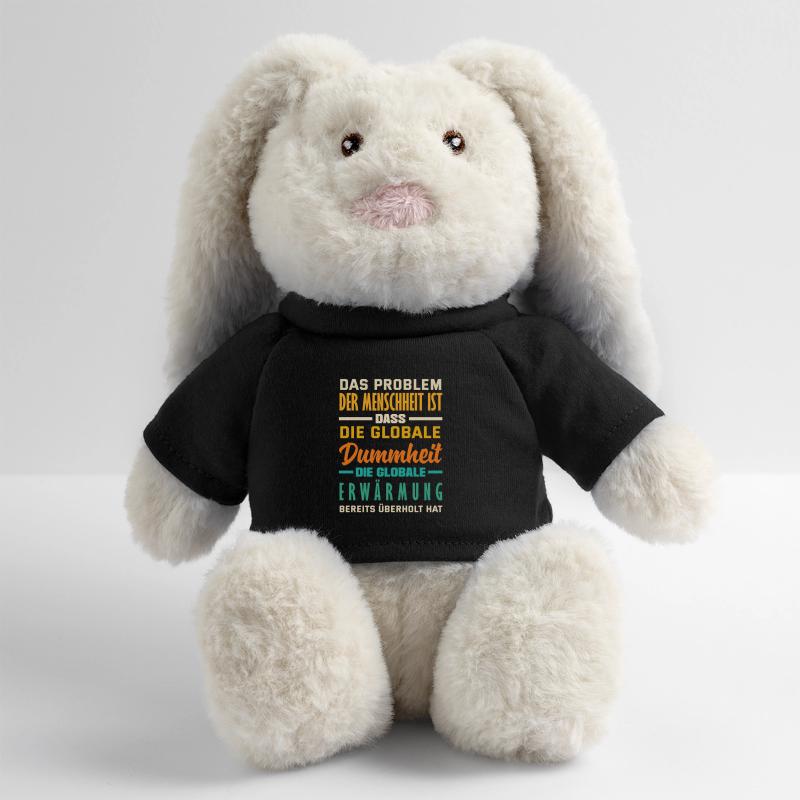 Global stupidity beats warming MiniFeet® RecycelHase® Bunny Cream