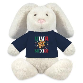 Viva Mexico Taco Party Vibes - MiniFeet® RecycelHase® Bunny Cream - french navy - Front