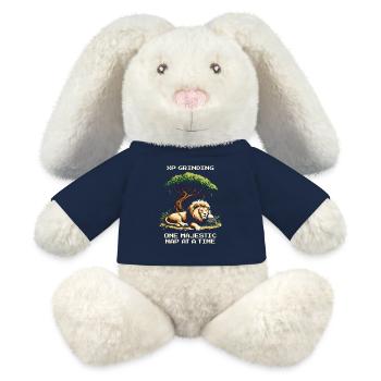 Majestic XP Grinding | Lion Lounging Safari - MiniFeet® RecycelHase® Bunny Cream - french navy - Front