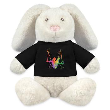 Artistic Gymnastics Rings Artistic Gymnastics - MiniFeet® RecycelHase® Bunny Cream - black - Front