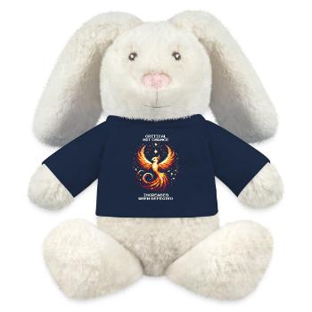 Crit chance increases after defeat | RPG Roguelike - MiniFeet® RecycelHase® Bunny Cream - french navy - Front