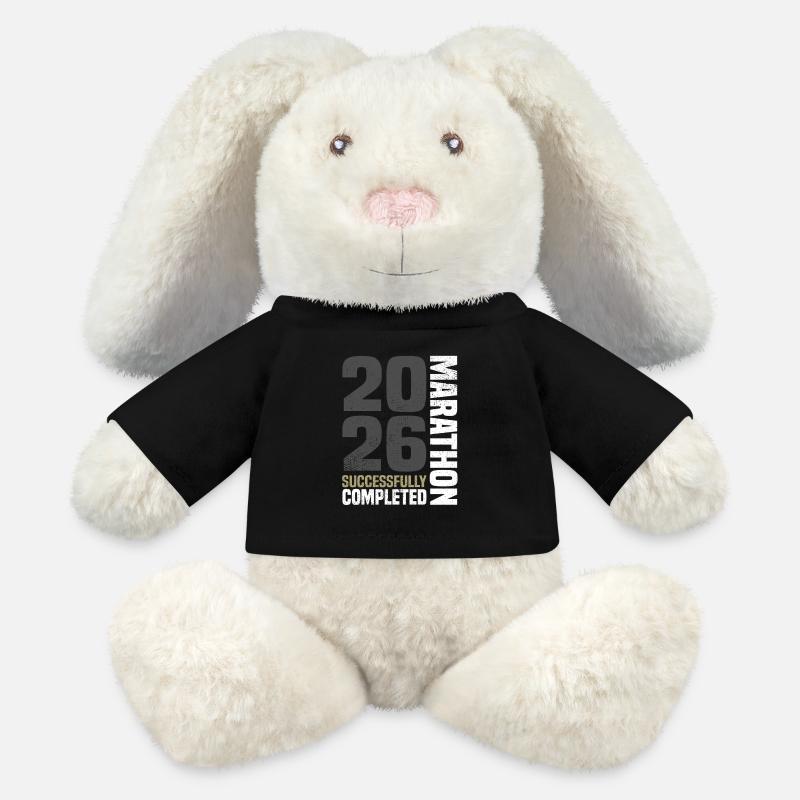 Marathon 2026 - MiniFeet® RecycelHase® Bunny Cream - black
