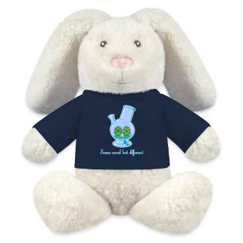 Same weed but different - MiniFeet® RecycelHase® Creme - French Navy - Vorne