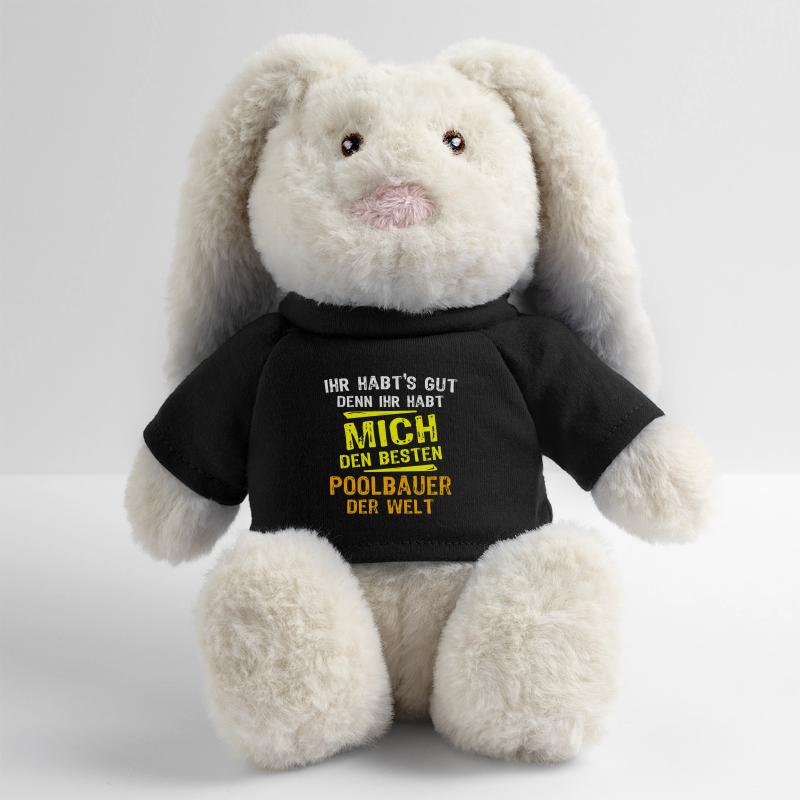Pool Builder Gift MiniFeet® RecycelHase® Bunny Cream