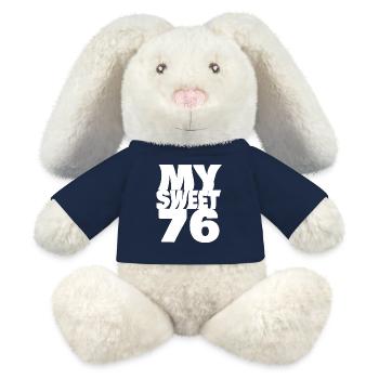 Suess 76 - MiniFeet® RecycelHase® Creme - French Navy - Vorne