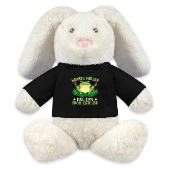 Frog Catcher Nature ́s Patcher Full-Time Catcher - MiniFeet® RecycelHase® Bunny Cream - black - Front