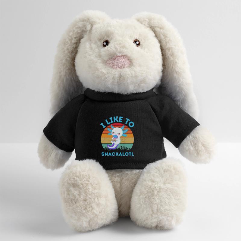 Kawaii Snackheld Bubble Tea MiniFeet® RecycelHase® Bunny Cream