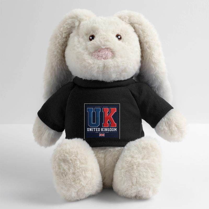 ROYAUME-UNI Lapin en peluche recyclé MiniFeet® Crème