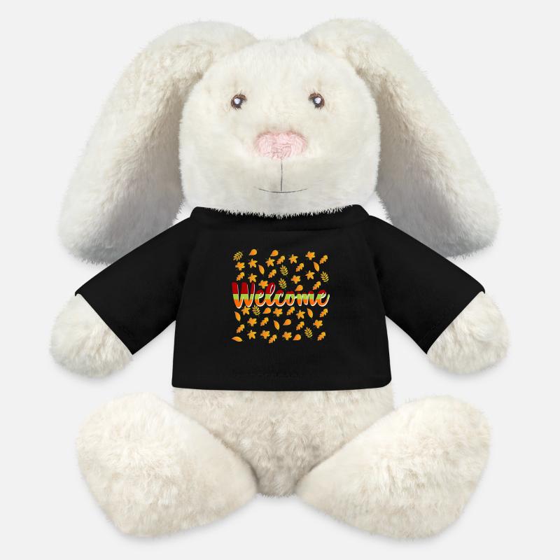 Autumn - MiniFeet® RecycelHase® Bunny Cream - black