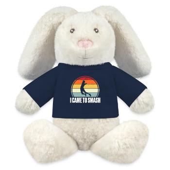 Badminton Federball - MiniFeet® RecycelHase® Creme - French Navy - Vorne