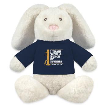 Wing Chun - MiniFeet® RecycelHase® Bunny Cream - french navy - Front