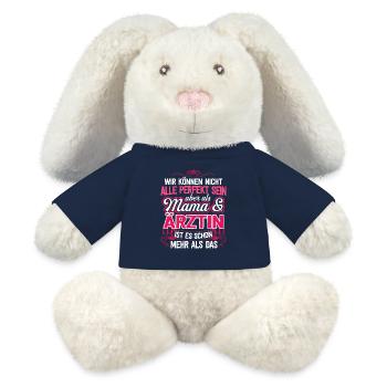 ÄRZTIN - Mama - MiniFeet® RecycelHase® Creme - French Navy - Vorne
