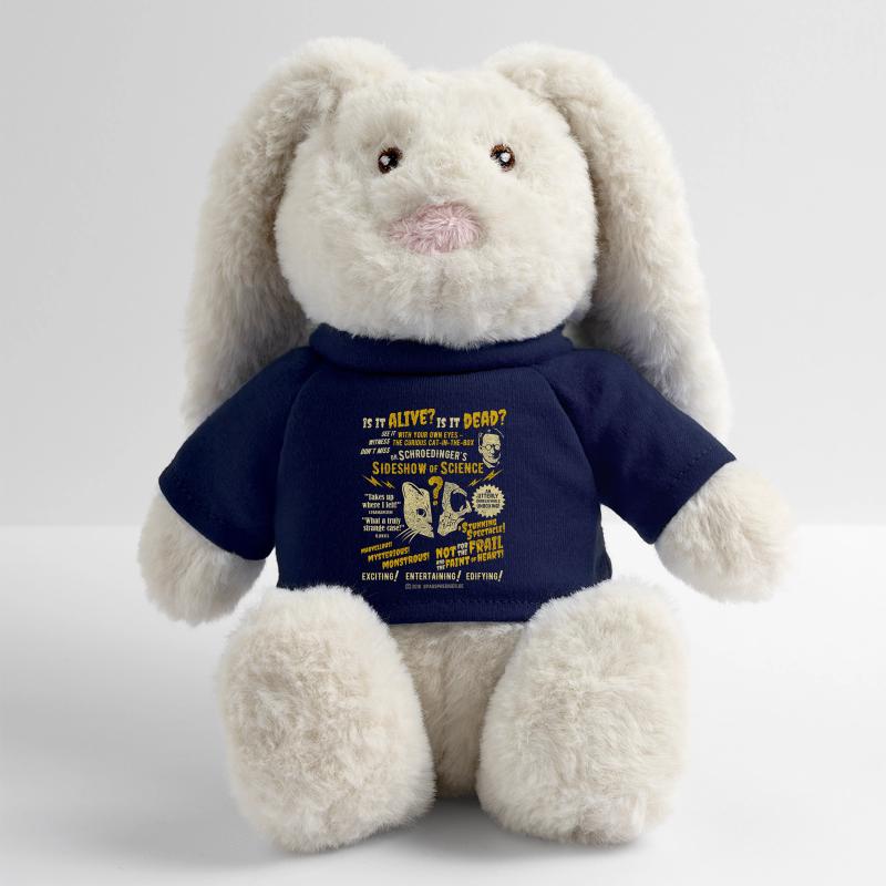 Le chat de Schrödinger Sideshow Lapin en peluche recyclé MiniFeet® Crème