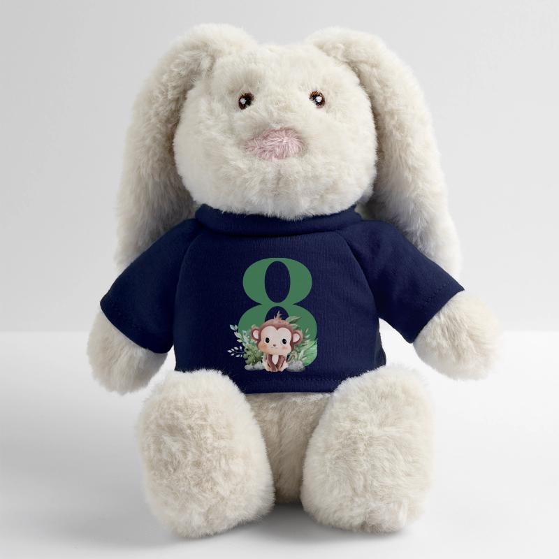 Affensafari zum 8. Geburtstag MiniFeet® RecycelHase® Creme