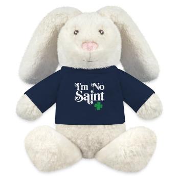 Ich bin kein Heiliger - MiniFeet® RecycelHase® Creme - French Navy - Vorne