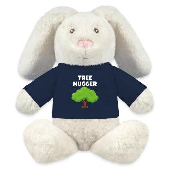 Baum-Umarmer - MiniFeet® RecycelHase® Creme - French Navy - Vorne