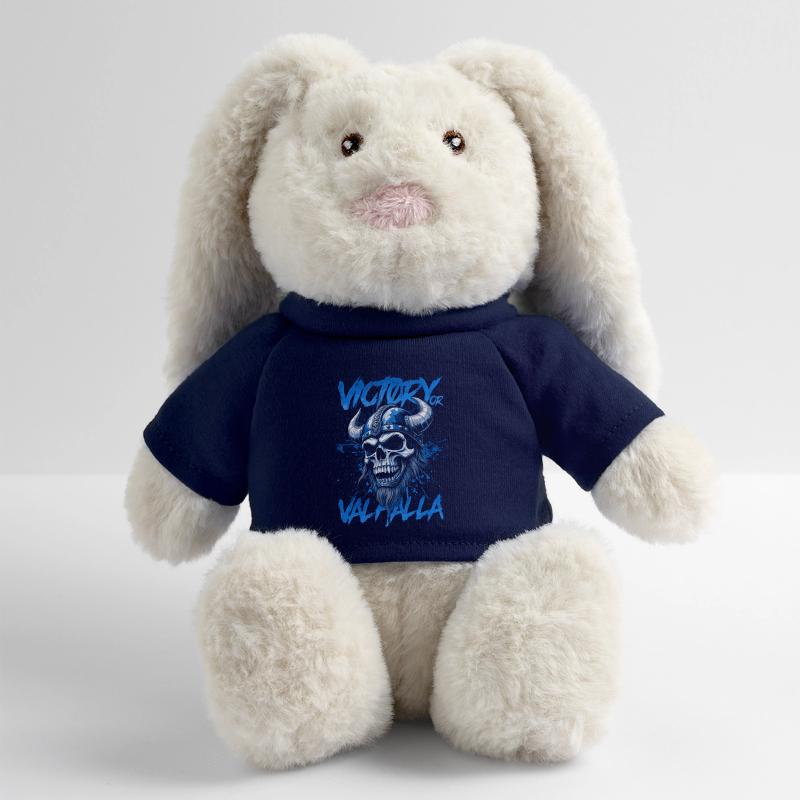 Nordischer Wikingersieg oder Walhalla MiniFeet® RecycelHase® Creme