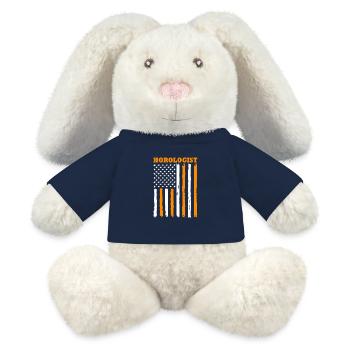 Uhr Uhrwerk - MiniFeet® RecycelHase® Creme - French Navy - Vorne