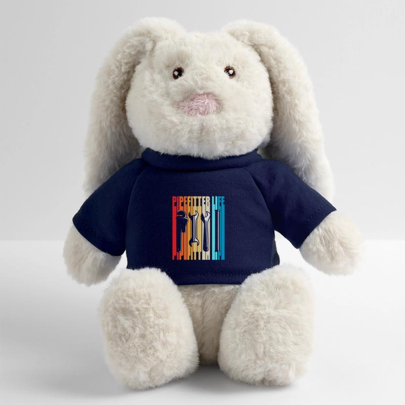 Industrial Locksmith Pipe MiniFeet® RecycelHase® Bunny Cream