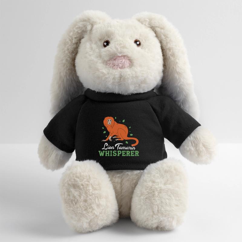 Tamarin Affe Affen Affenähnlich Affengesicht MiniFeet® RecycelHase® Creme