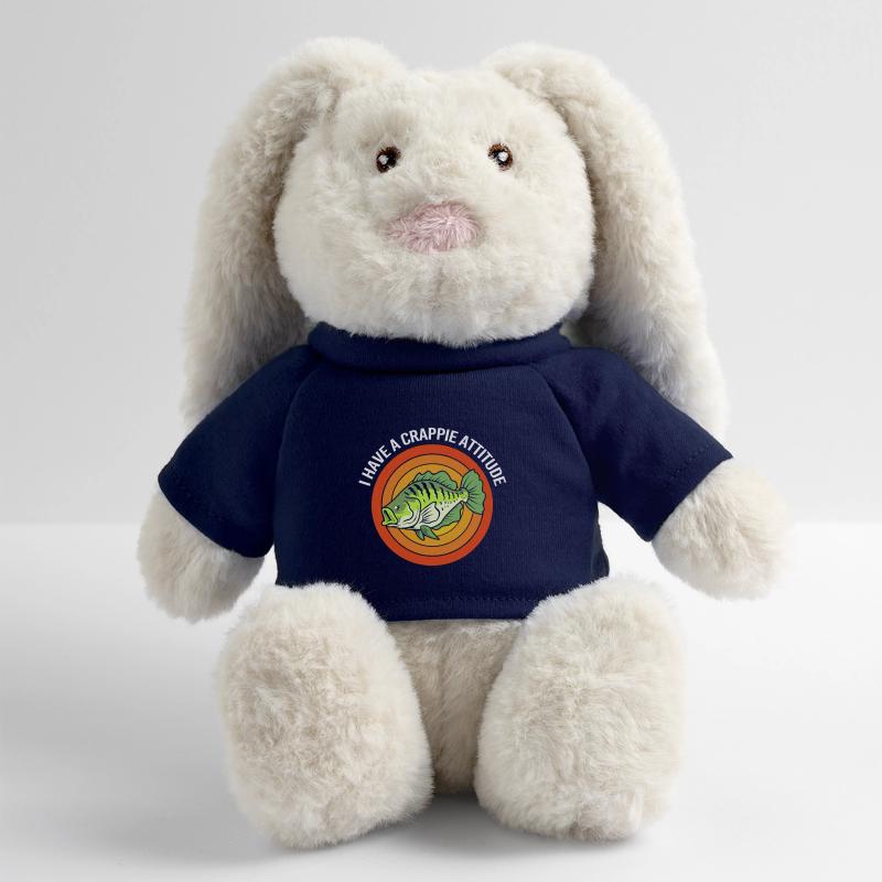 Perche, Marigane, Poisson, Poisson-lune Lapin en peluche recyclé MiniFeet® Crème