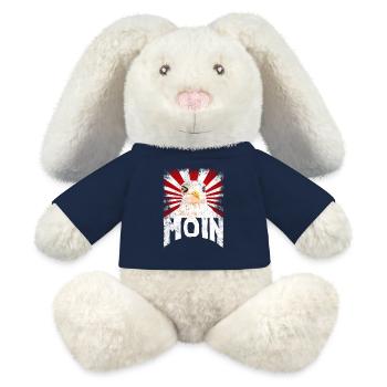 Böse Möwe Hafen Adler 3 - MiniFeet® RecycelHase® Creme - French Navy - Vorne