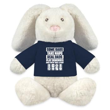 Domino Design - MiniFeet® RecycelHase® Creme - French Navy - Vorne